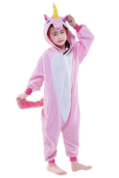 Кигуруми Единорог розовый Пижама детская