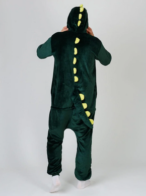Кигуруми Зеленый дракон для взрослых и детей