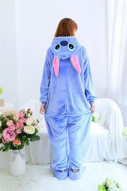 Пижама Кигуруми Стич синий L для взрослых