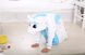 Кигуруми Единорог бело голубой M 115-125 см