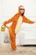 Пижама Кигуруми Тигр оранжевый для детей и взрослых